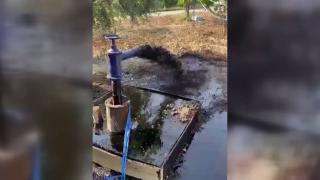 Manisa'da petrol heyecanı: Su ararken buldu