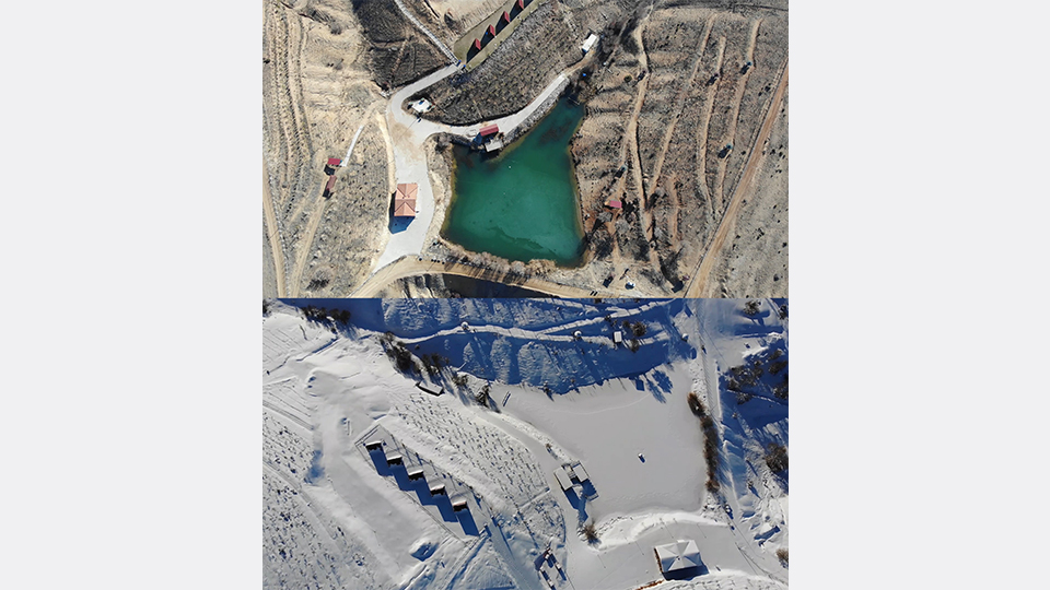 "Geçen sene bu zamanlar buraya kardan gelemiyorduk"