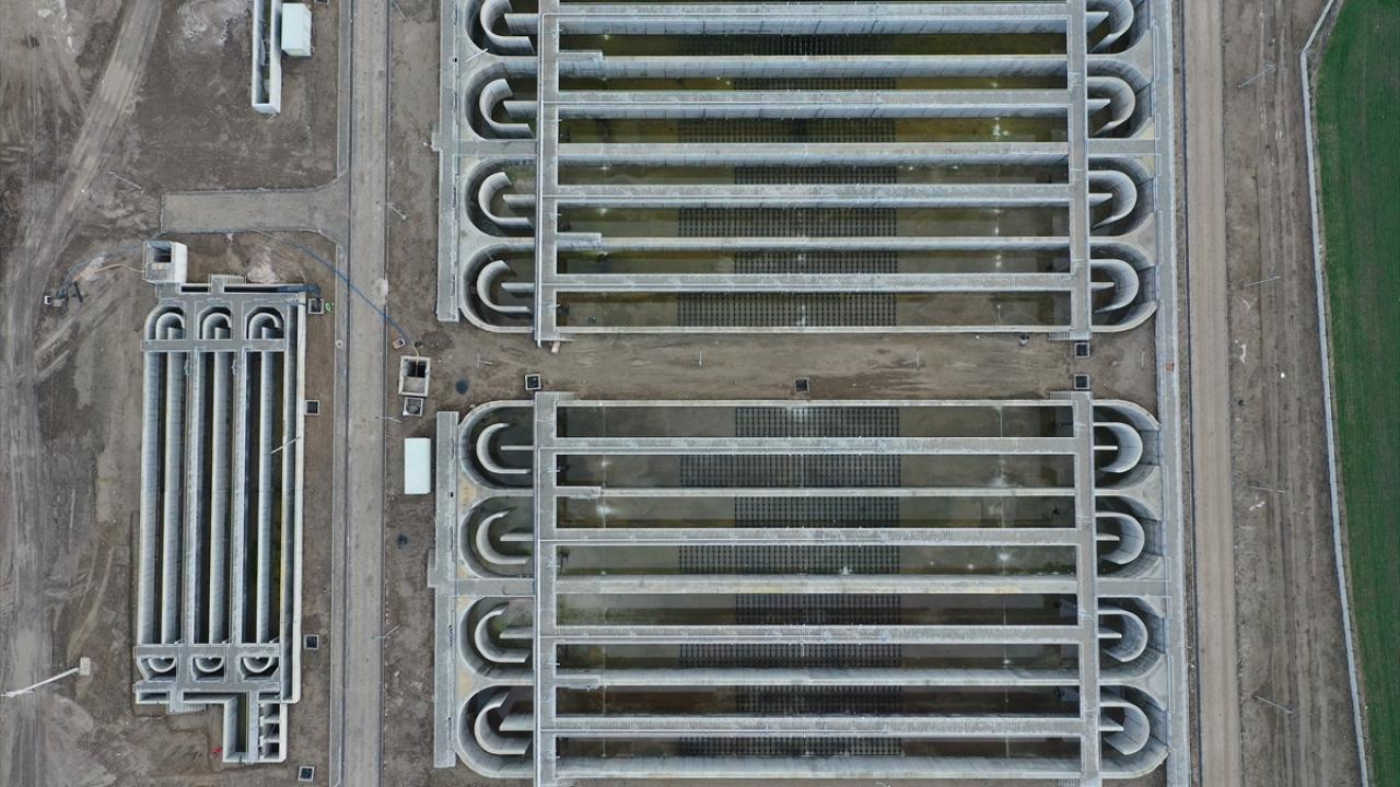 "20 gün sonra kentin tüm atık suları burada arıtılacak"