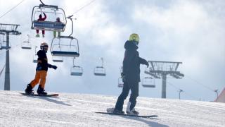 Turistlere kayak garantisi veren Palandöken, yarıyıl tatilini dolu geçirecek