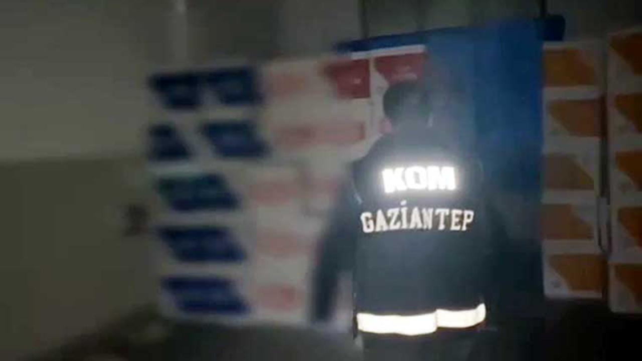 Gaziantep'te 3 milyon 70 bin makaron ele geçirildi