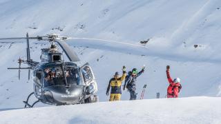 Kaçkar Dağları'nda "heliski" heyecanı devam ediyor