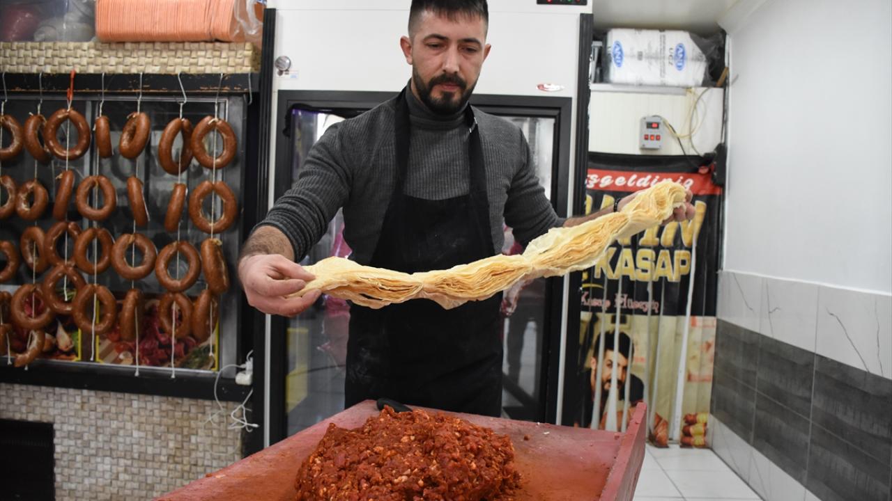 "7,5 ton civarında sucuk hazırlanıyor"