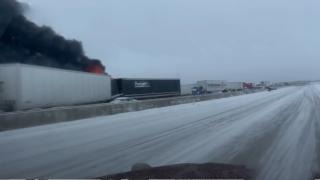 ABD'de 85 araç birbirine girdi: 21 yaralı