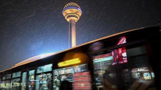 Ankara'da kar yağışı etkili oldu