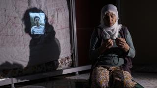 Diyarbakır annelerinin evlatlarına özlemi fotoğraflarda...