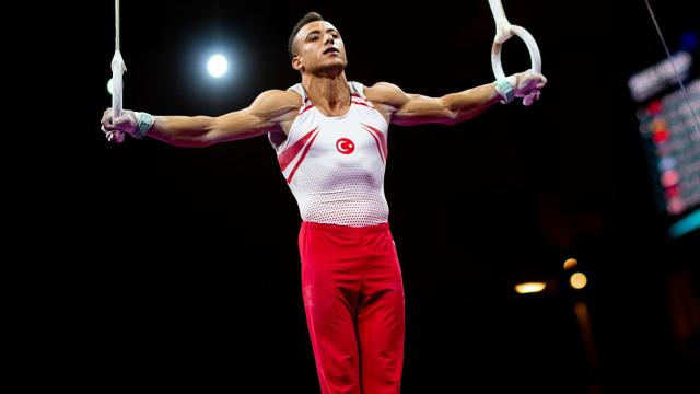 Milli cimnastikçi Adem Asil olimpiyatlara odaklandı