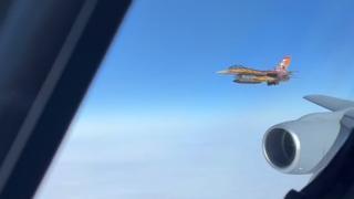 NATO'nun hava savunma faaliyetine Türk jetleri de katıldı