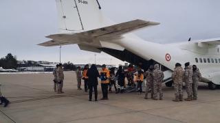 MSB: Yaralılar ambulans uçakla Ankara ve İstanbul'a getiriliyor