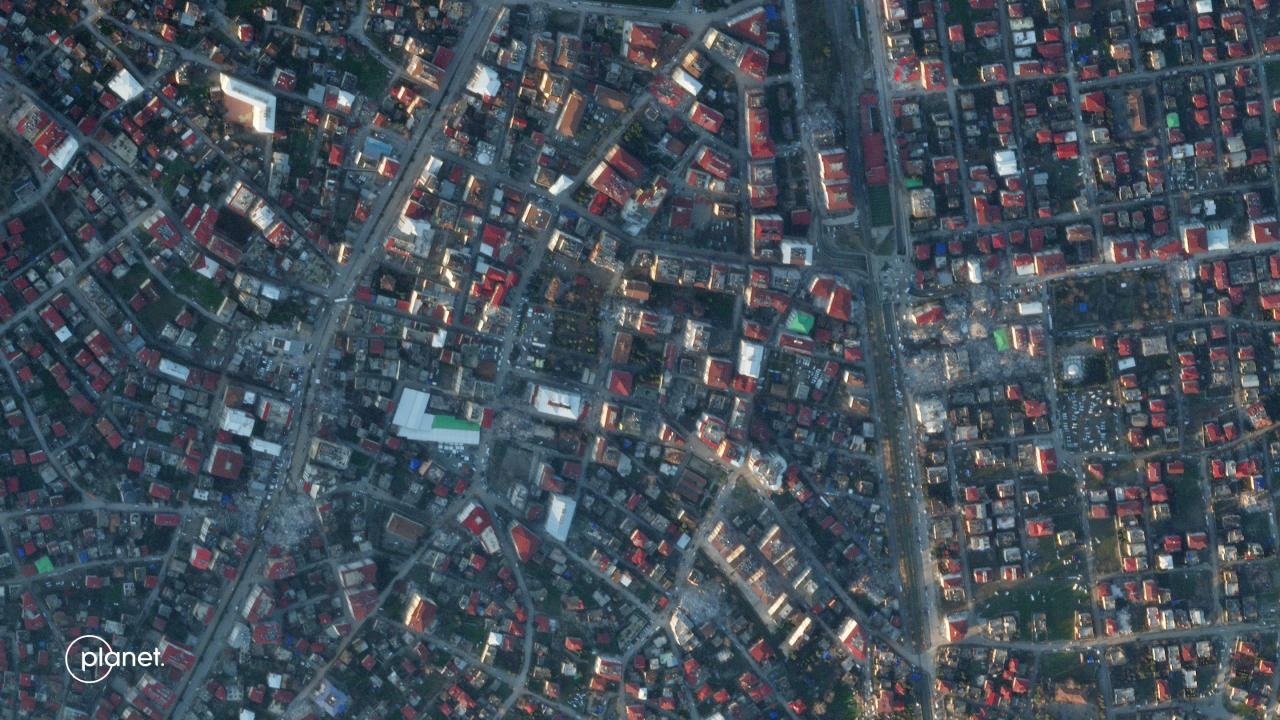 İslahiye, Gaziantep (7 Şubat 2023)