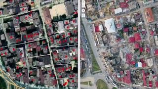 Depremin öncesi ve sonrasıyla Gaziantep