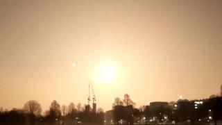 Manş Denizi'nde meteor gökyüzünü aydınlattı