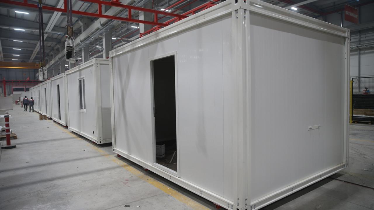 Konteynerler AFAD`a teslim edilecek