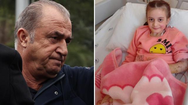 Enkazdan kurtarılan Bensu, Fatih Terimle g&ouml;r&uuml;şt&uuml;