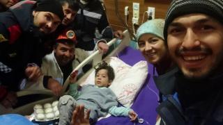 Depremzede Yağız'ın isteği unutulmadı