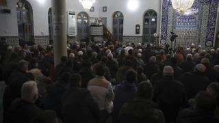 Batı Trakya'da depremlerde hayatını kaybedenler için hatim duası yapıldı