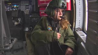 Depremzede astsubay göreve koştu