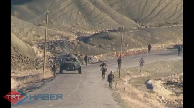 Askeri Aracın Geçişi Sırasında Patlama