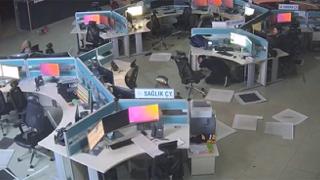 Depreme görev başında yakalandılar