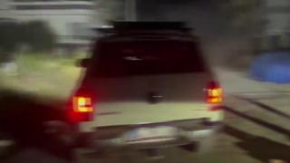 Hatay’da meydana gelen 6,4 büyüklüğündeki deprem anı kamerada