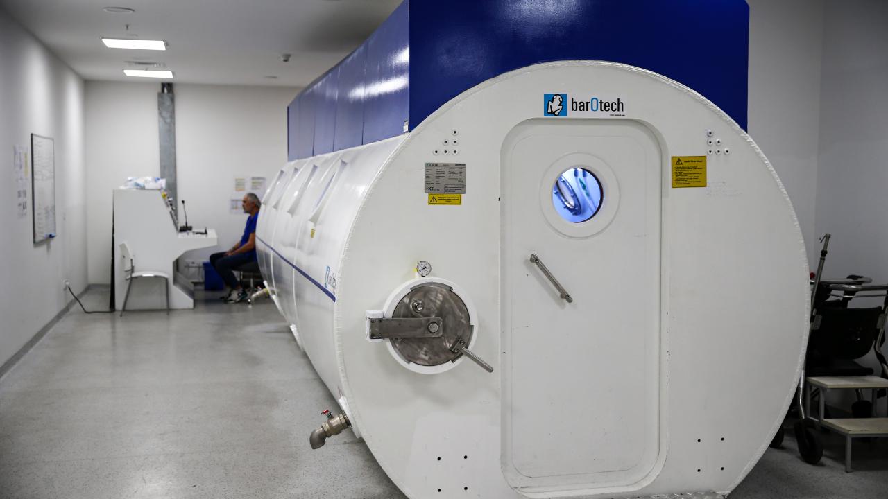 "Hiperbarik tedavisinin başarısı hastanın genel durumuna göre değişkenlik gösterebiliyor"