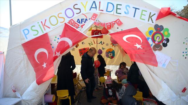691 bini aşkın depremzedeye psikososyal destek verildi