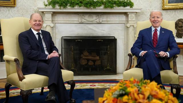 Biden ve Scholz Rusya-Ukrayna savaşını görüştü