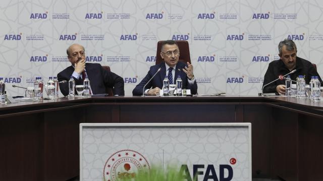 AFAD’da deprem koordinasyon toplantısı yapıldı