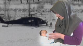 Doğum sancıları başlayan depremzedenin yardımına Mehmetçik yetişti