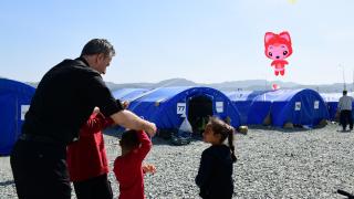 ASELSAN, Hatay'daki çocuklar için uçurtma uçurdu