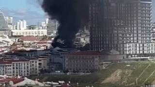 Esenyurt'ta çatı yangını