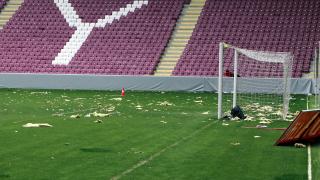 Depremden sonra Yeni Hatay Stadı'nda acı ve hüzün hakim