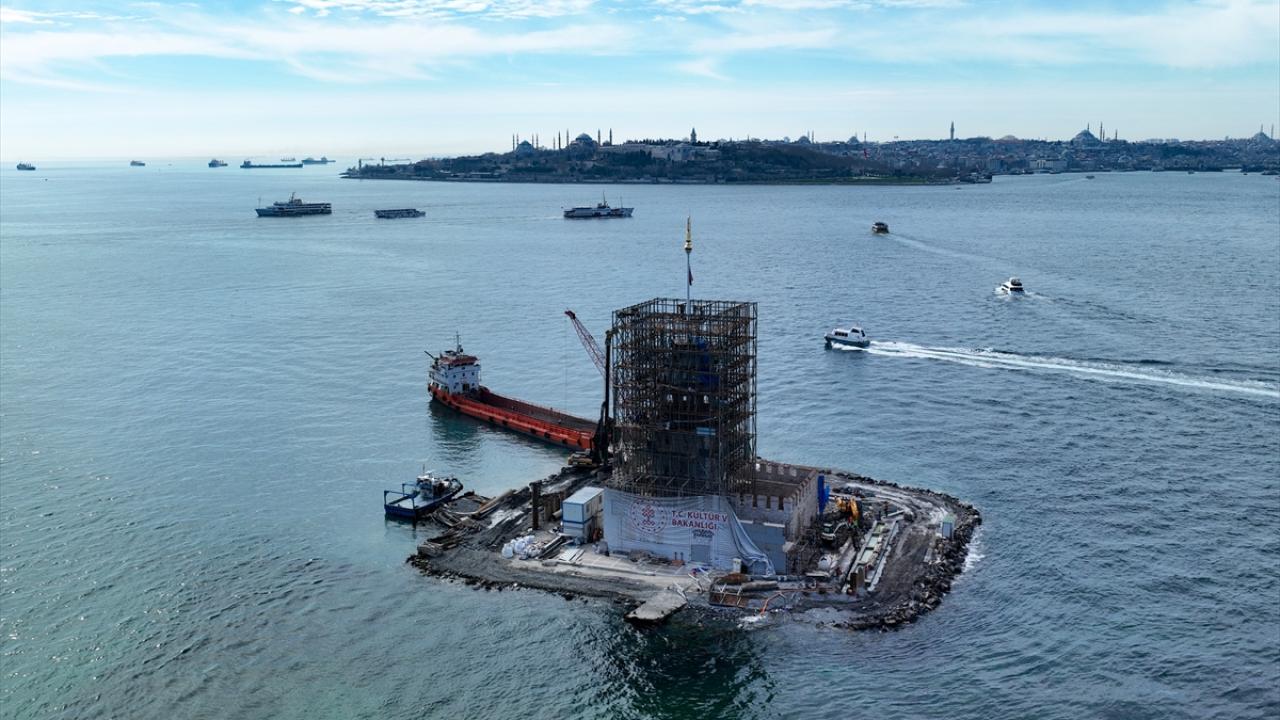 Kız Kulesi`nin tarihinde onarımlar