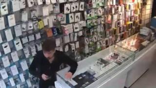 Bolu'da deprem anı kamerada