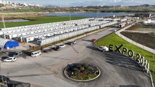 Kahramanmaraş'ta kurulan konteyner kentin ilk etabı tamamlandı