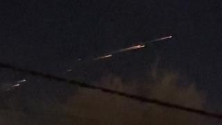 ABD'den görülen ışık çizgileri ilgi çekti