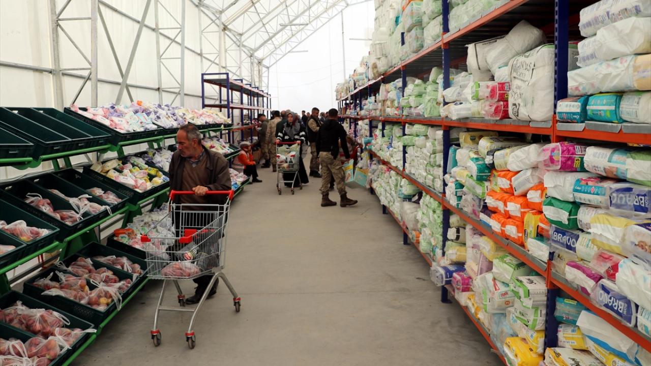 Sosyal marketlerden 40 bin aile yararlandı