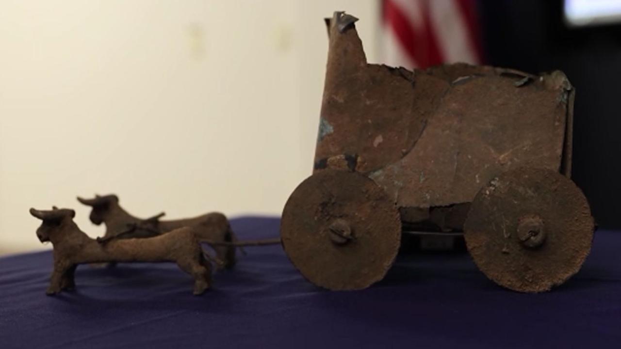 Eserler bugün Türkiye`ye gönderiliyor