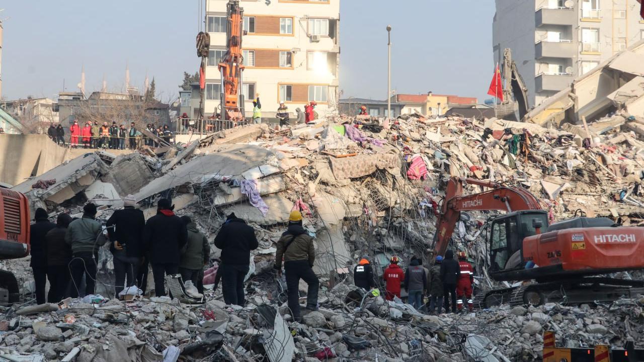 Ebrar sitesi enkazının eski hali