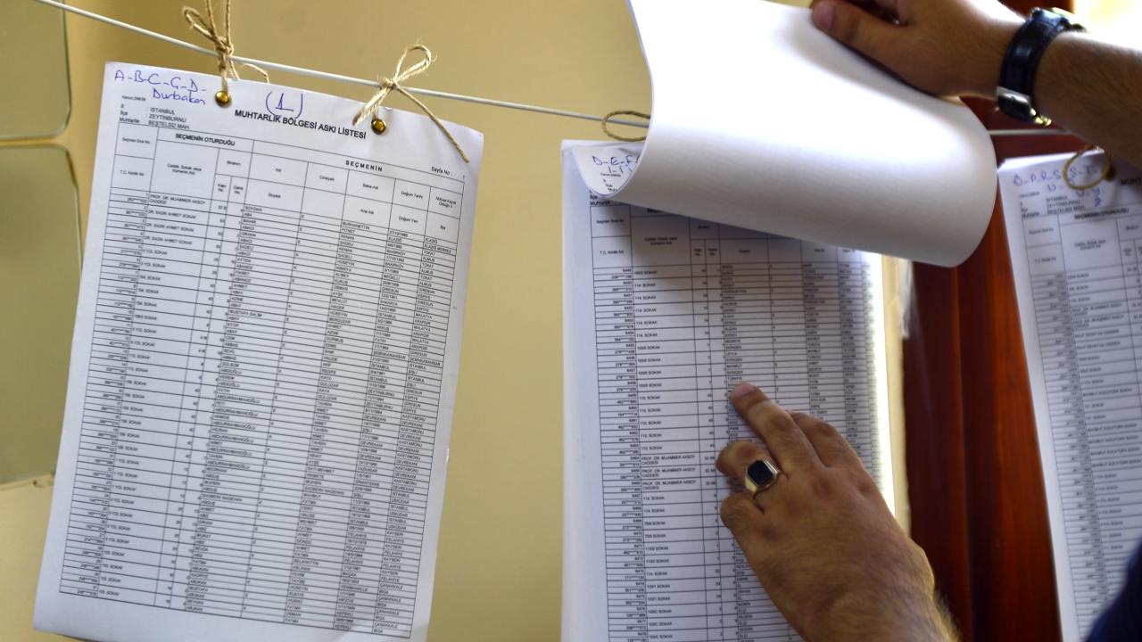 e-Devlet`ten seçmen kaydı sorgulama