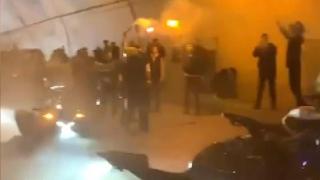 İstanbul'da asker uğurlamasında tüneli trafiğe kapattılar