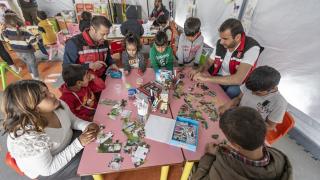 Malatya'da konteyner kentteki 3 bin depremzedeye psikososyal destek verildi