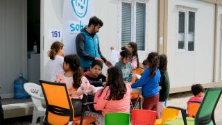 Depremzede otizmli çocuklara özel eğitim