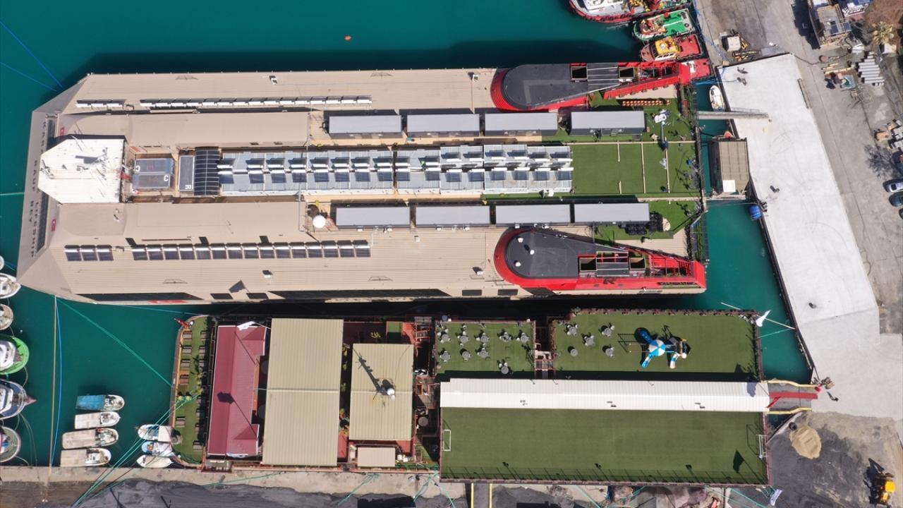 Yatılı okula dönüştürülen "Rauf Bey" gemisi ile entegre hizmet sunulacak