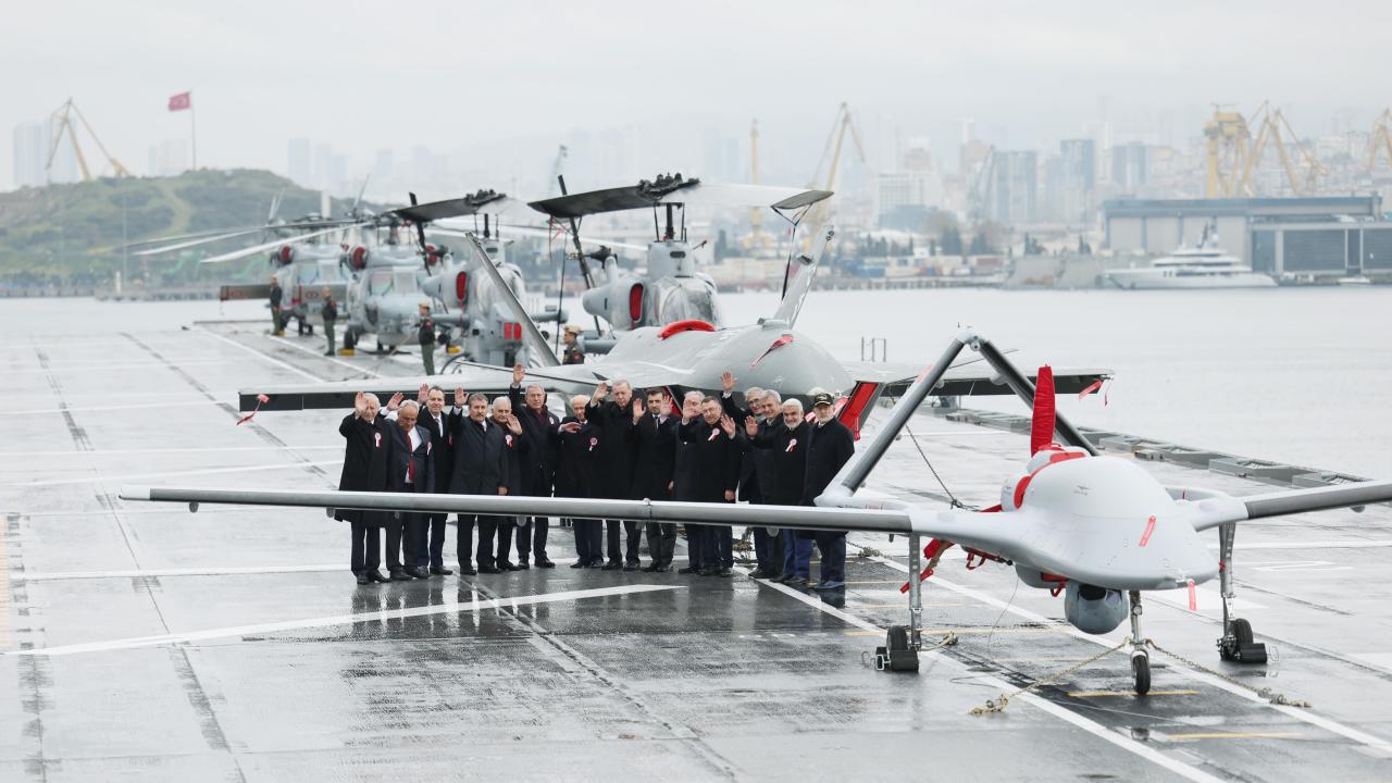 Bayraktar TB3 SİHA da üzerindeydi