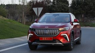 Bakan Nebati Togg ile ilk sürüşünü gerçekleştirdi