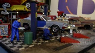 Diorama sanatıyla film sahnelerini canlandırıyorlar