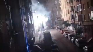 Sultangazi'de elektrik kablolarında patlama