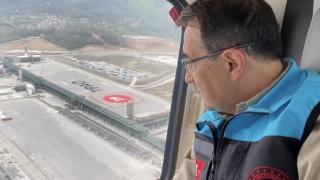 Bakan Dönmez 'Karadeniz Gazı Devreye Alma Töreni' öncesi incelemede bulundu