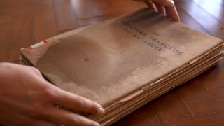 Yanan tarihten kurtarılan tek eser üniversitede sergileniyor